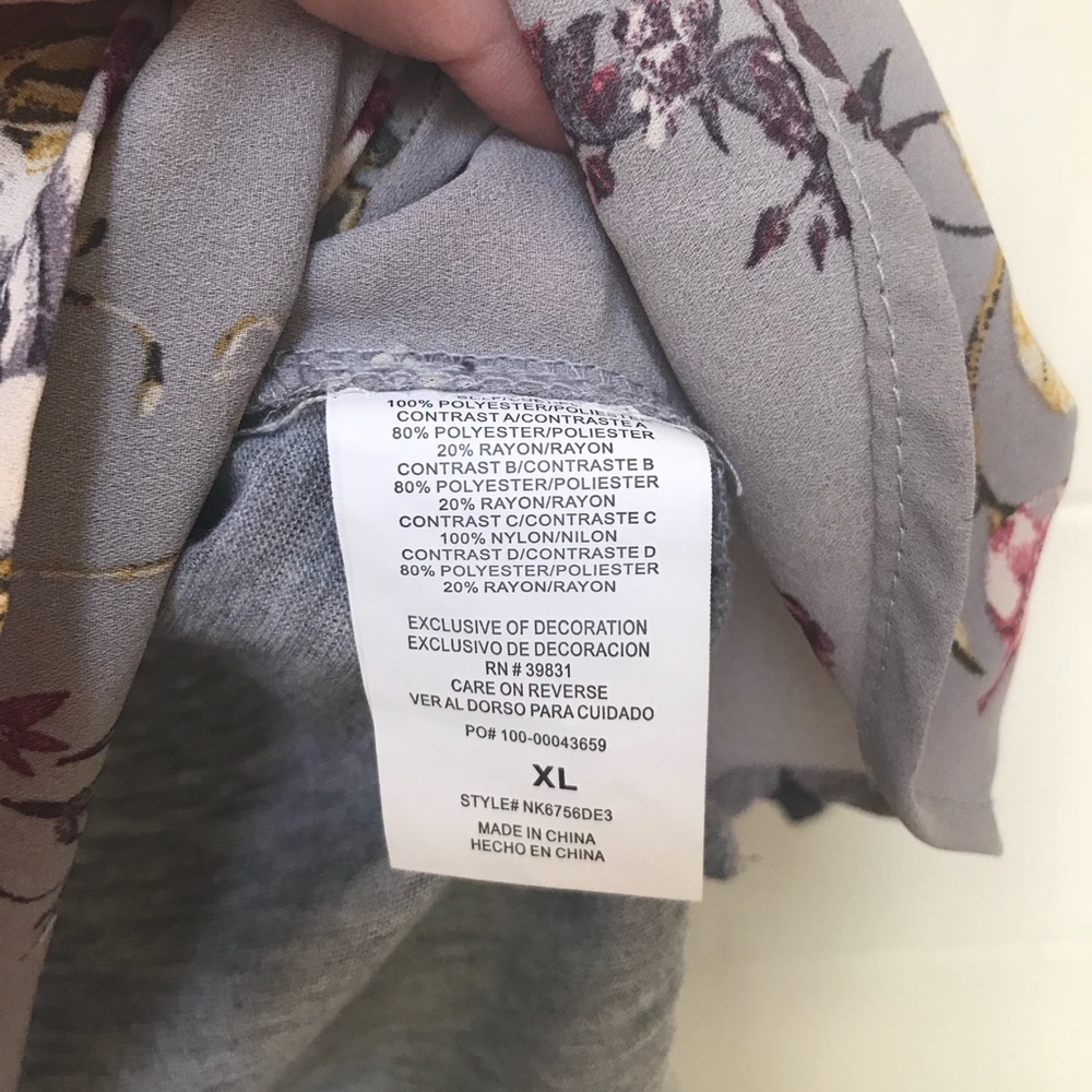 Rewind • 3/4 Sleeve Multi Texture Shirt XLarge - Picture 5 of 6
